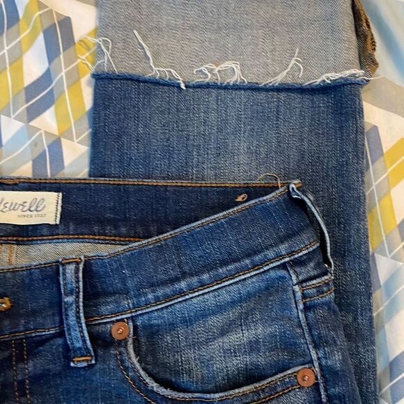 Madewell Alley Straight Denim Jeans 27 - Picture 2 of 7